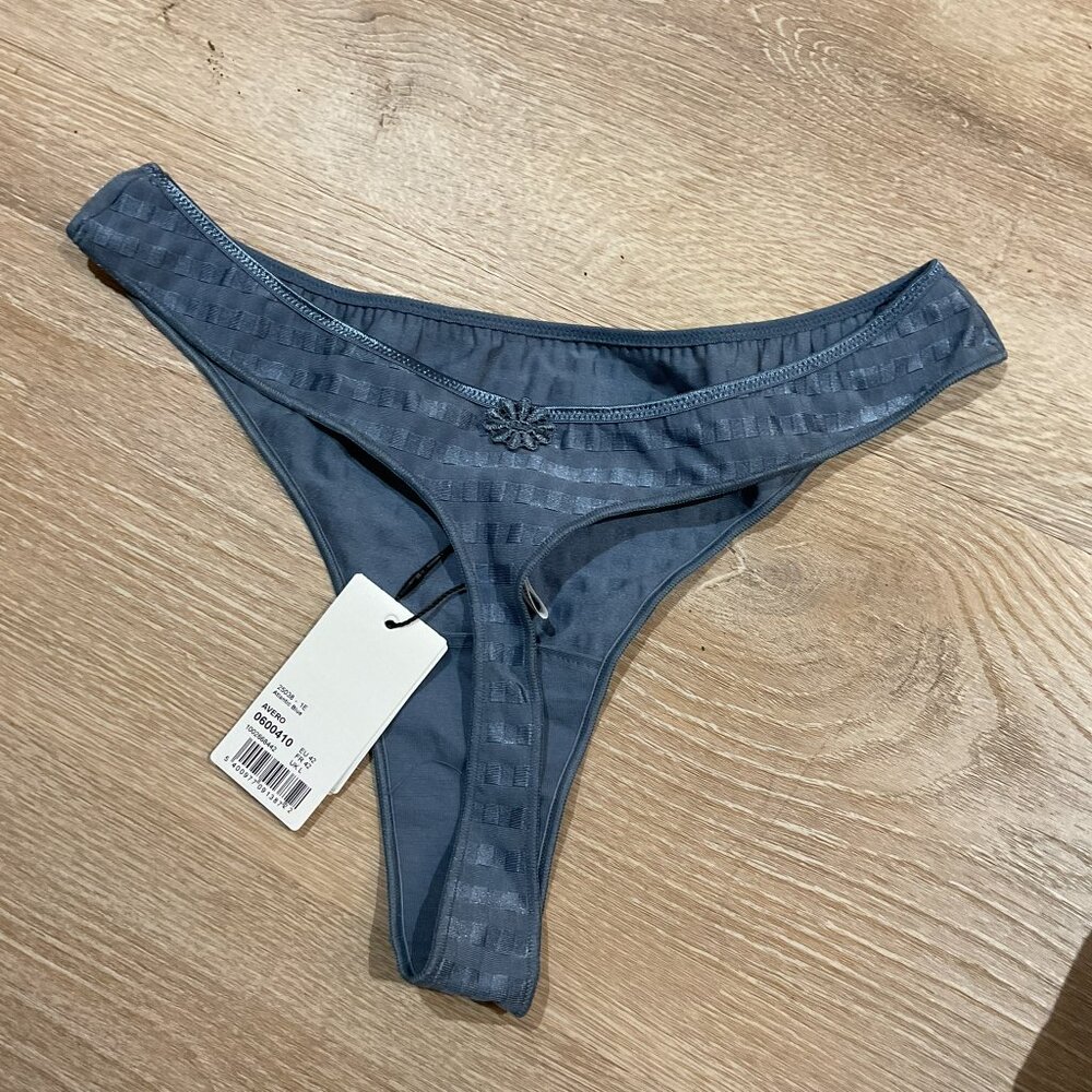 Marie Jo Avero Thong - Atlantic Blue